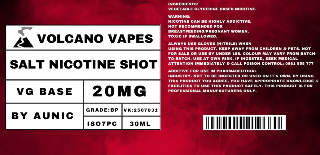 Salt & MTL Nicotine Shots
